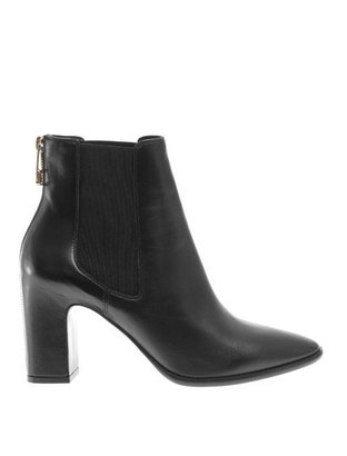 Balenciaga Zip-back leather ankle boots