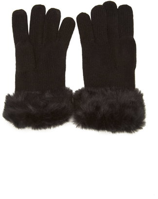 Forever 21 Faux Fur Gloves