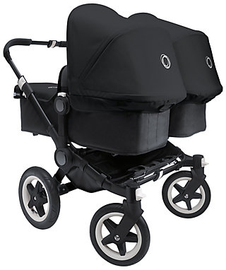 Bugaboo Donkey Duo Extension Set, All Black Special Edition
