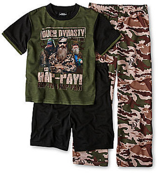 JCPenney Licensed Properties Duck Dynasty 3-pc. Pajama Set - Boys 4-12