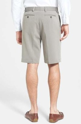 Cutter & Buck Double Pleated Microfiber Twill Shorts