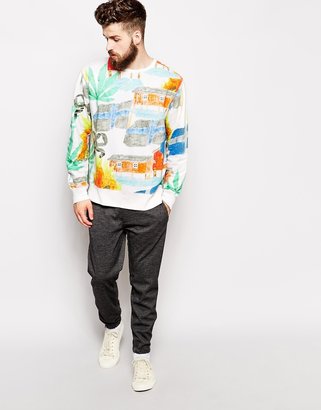 Soulland Sweatshirt with All Over Print