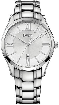 HUGO BOSS Men's Ambassador Stainless Steel Bracelet Watch 43mm 1513024