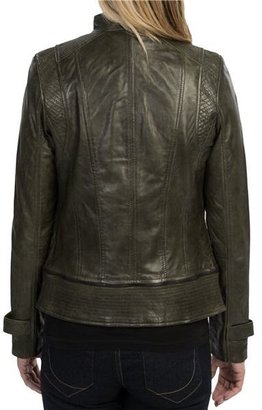 Bernardo Leather Jacket (For Women)