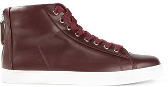 Gianvito Rossi high top lace-up sneakers