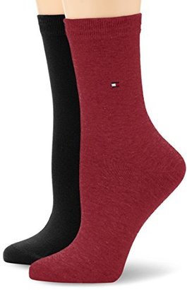 Tommy Hilfiger Women's Th Women Sock Casual 2P Calf Socks