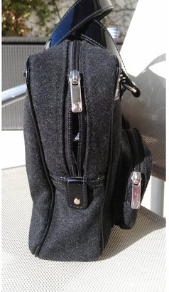 Charles Jourdan Black Tweed Handbag