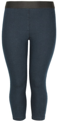 Marks and Spencer M&s Collection Pull On Cropped Denim Jeggings