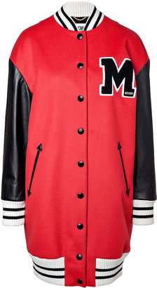 Moschino Wool-Cashmere Baseball Coat Gr. 34