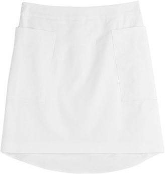 Jil Sander Navy Eurymedon  Stretch Cotton Skirt