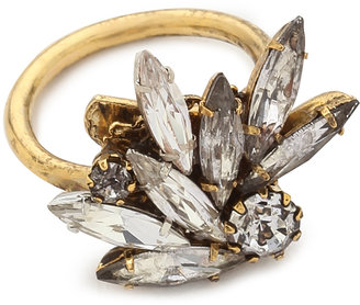 Erickson Beamon Crystal Ring