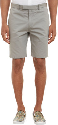 Theory Cotton Faille Shorts