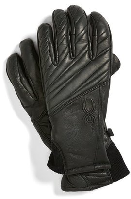 Spyder 'Rage' Leather Gloves