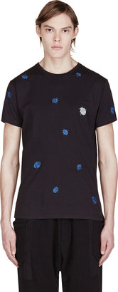 Marc by Marc Jacobs Black Ladybug T-Shirt