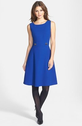 Tahari Sleeveless Fit & Flare Dress (Online Only)