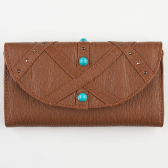 Turquoise Stone Washed Wallet