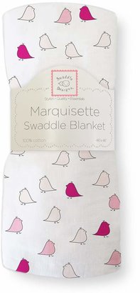 Swaddle Designs Marquisette Swaddling Blanket, Jewel Tone Little Chickies