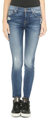7 For All Mankind The Slim Illusion Ankle Skinny Jeans