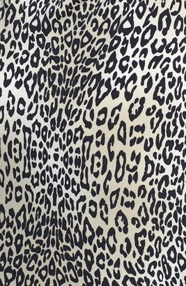 Vince Camuto 'Desert Leopard' V-Neck Halter Maxi Dress