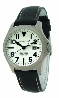 Momentum Women's 1M-SP01W2B Atlas Classic Field Watch with Oversize Numbers and Date Watch