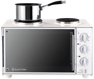 Russell Hobbs 13824 1100 Watt Mini Oven with Grill and Double Hob