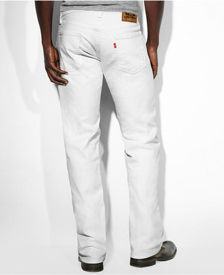 Levi's 569 Loose Straight Fit White-Wash Jeans