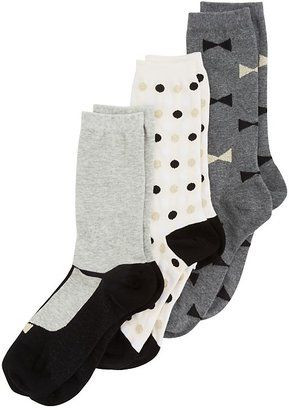 Kate Spade Trouser Socks, Pack of 3