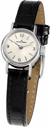 Jacques Lemans Nostalgie N-205A 17mm Stainless Steel Case Calfskin Acrylic Women's Watch