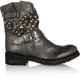 Ash Titanic studded leather ankle boots