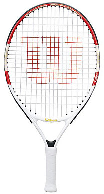 Wilson Roger Federer 21 Junior Tennis Racket, Red/White
