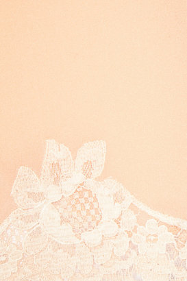 Dolce & Gabbana Lace-trimmed silk-crepe half slip