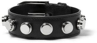 Saint Laurent Studded Leather Bracelet