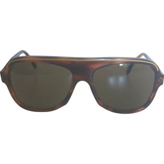 Cutler & Gross Brown Plastic Sunglasses