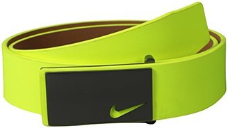 Nike Golf Men's Sleek Modern Plaque Belt