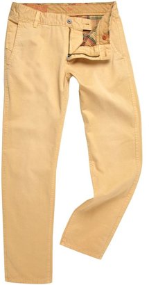 Dockers Men's Alpha 1 year washed straight fitted chino trousers