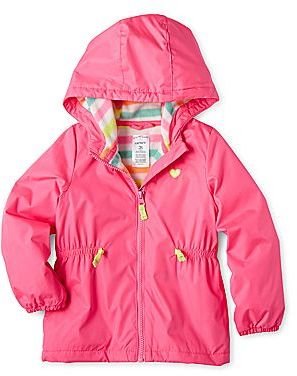 Carter's Pink Hooded Jacket - Girls 2t-4t