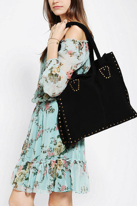 Urban Outfitters Ecote Suede Studded Tote Bag