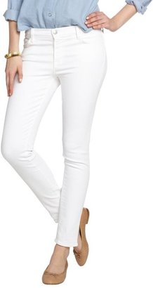 J Brand white stretch denim skinny leg jeans
