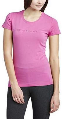 Emporio Armani Intimates Women's Cotton Delight T-Shirt Pyjama Top,(Manufacturer Size:X-Small)