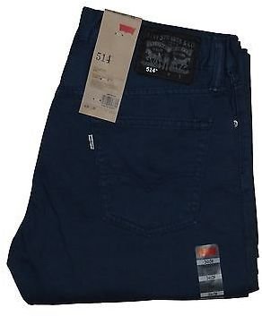 Levi's 514 Straight Fit Jeans Blue Green Rigid Colors 30 32 34 36 38 40 +