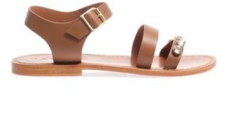 Marni Embellished leather sandals