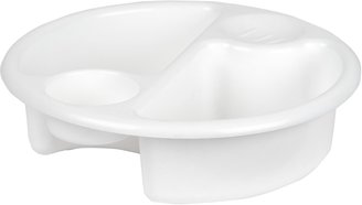 John Lewis & Partners The Basics Top and Tail Baby Wash Bowl, White