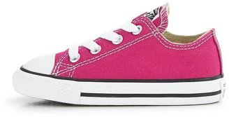 Converse Chuck Taylor All Star Seasonal Ox Toddler Trainers - Pink