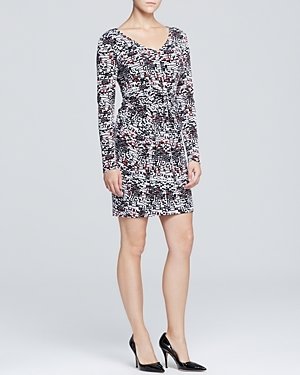 Karen Kane Tiffany Geometric Print Dress
