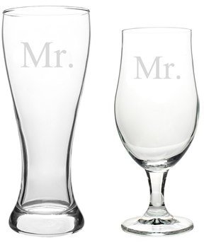 Cathy's Concepts 'For the Couple' Matching Pilsner Glasses (Set of 2)