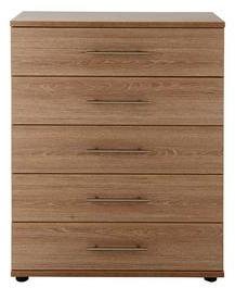 Consort Furniture Limited Modular Ready Assembled Chest Of 5-Drawers In Wood-effect