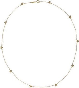Jennifer Meyer Pavé Diamond & Gold Star Necklace