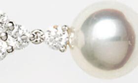 Mikimoto 'Classic Elegance' Akoya Cultured Pearl & Diamond Necklace