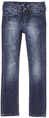 Levi's stone-washed blue jeans - slim fit