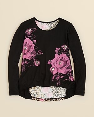 Flowers by Zoe Girls' Rose Top - Sizes 4-6X